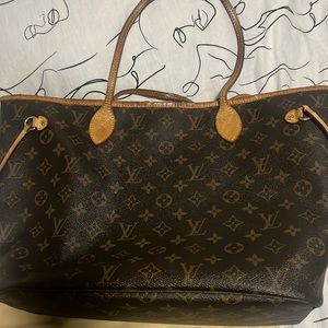 LOUIS VUITTON monogram canvas NEVERFULL , medium size